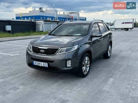 Серый Киа Соренто, объемом двигателя 2 л и пробегом 219 тыс. км за 15200 $, фото 1 на Automoto.ua