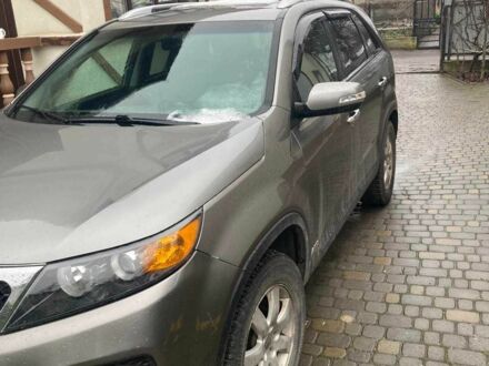 Серый Киа Соренто, объемом двигателя 2.4 л и пробегом 165 тыс. км за 12100 $, фото 1 на Automoto.ua