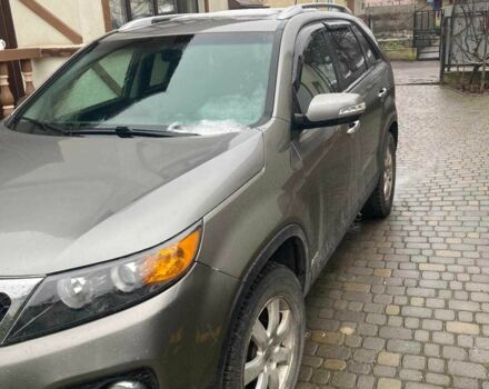 Серый Киа Соренто, объемом двигателя 2.4 л и пробегом 165 тыс. км за 12100 $, фото 1 на Automoto.ua