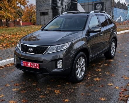 Серый Киа Соренто, объемом двигателя 2.2 л и пробегом 220 тыс. км за 16500 $, фото 1 на Automoto.ua