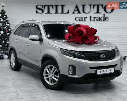 Серый Киа Соренто, объемом двигателя 2.4 л и пробегом 198 тыс. км за 12999 $, фото 1 на Automoto.ua