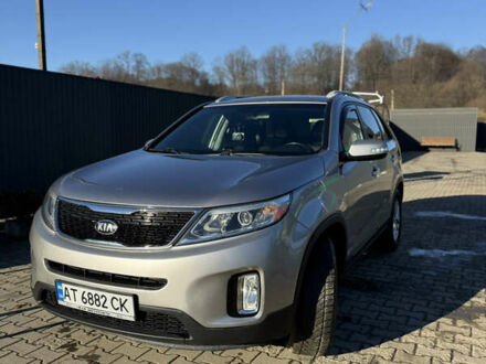 Серый Киа Соренто, объемом двигателя 2.4 л и пробегом 135 тыс. км за 14900 $, фото 1 на Automoto.ua