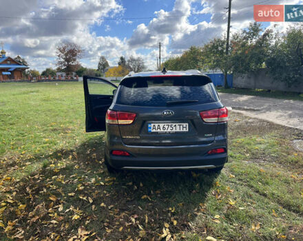 Серый Киа Соренто, объемом двигателя 2.2 л и пробегом 134 тыс. км за 25500 $, фото 1 на Automoto.ua