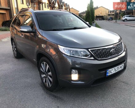 Серый Киа Соренто, объемом двигателя 2.2 л и пробегом 208 тыс. км за 16500 $, фото 1 на Automoto.ua