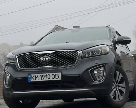 Серый Киа Соренто, объемом двигателя 2.2 л и пробегом 214 тыс. км за 19200 $, фото 1 на Automoto.ua