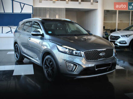 Серый Киа Соренто, объемом двигателя 2.2 л и пробегом 163 тыс. км за 23900 $, фото 1 на Automoto.ua