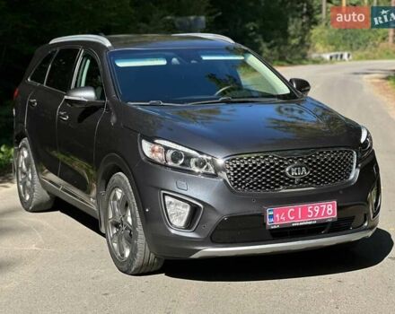 Серый Киа Соренто, объемом двигателя 2.2 л и пробегом 186 тыс. км за 21450 $, фото 1 на Automoto.ua