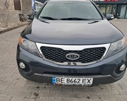 Синий Киа Соренто, объемом двигателя 2.4 л и пробегом 200 тыс. км за 11800 $, фото 1 на Automoto.ua