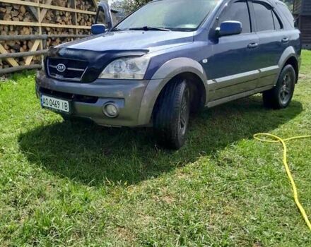 Синий Киа Соренто, объемом двигателя 2.5 л и пробегом 268 тыс. км за 6000 $, фото 3 на Automoto.ua