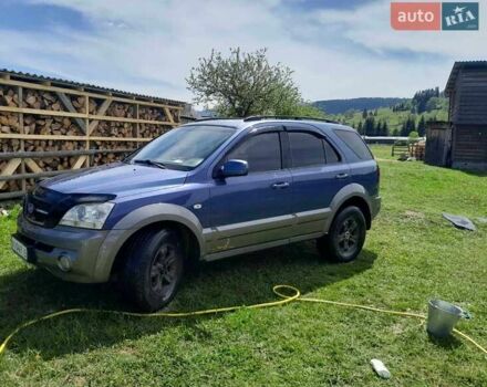 Синий Киа Соренто, объемом двигателя 2.5 л и пробегом 268 тыс. км за 6000 $, фото 4 на Automoto.ua