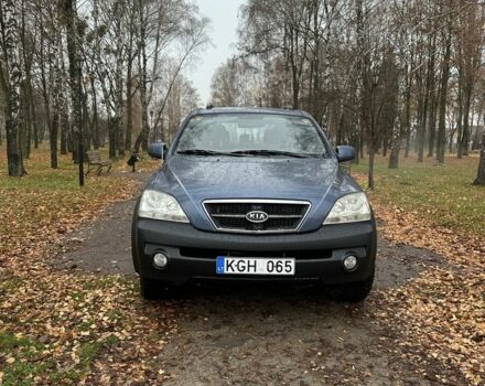 Синий Киа Соренто, объемом двигателя 2.5 л и пробегом 230 тыс. км за 4200 $, фото 1 на Automoto.ua