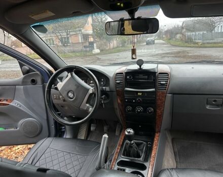 Синий Киа Соренто, объемом двигателя 2.5 л и пробегом 230 тыс. км за 4200 $, фото 12 на Automoto.ua