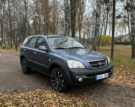 Синий Киа Соренто, объемом двигателя 2.5 л и пробегом 230 тыс. км за 4200 $, фото 2 на Automoto.ua