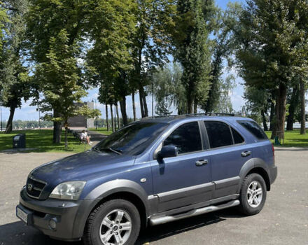 Синий Киа Соренто, объемом двигателя 2.5 л и пробегом 285 тыс. км за 7500 $, фото 6 на Automoto.ua