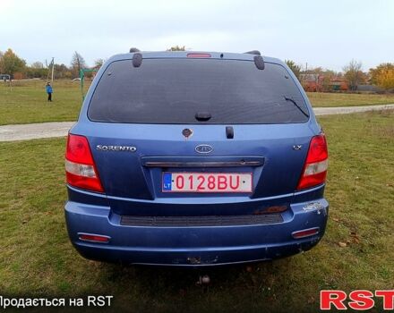 Киа Соренто 2004 в Ромнах на Automoto.ua Синий Киа Соренто, объемом двигателя 2.5 л и пробегом 323 тыс. км за 3900 $, фото 3 на Automoto.ua
