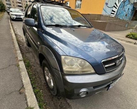 Синий Киа Соренто, объемом двигателя 2.5 л и пробегом 325 тыс. км за 3600 $, фото 1 на Automoto.ua