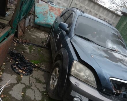 Киа Соренто 2005 в Коростышеве на Automoto.ua Синий Киа Соренто, объемом двигателя 2.5 л и пробегом 2 тыс. км за 1500 $, фото 2 на Automoto.ua