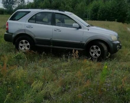 Синий Киа Соренто, объемом двигателя 2.5 л и пробегом 280 тыс. км за 4200 $, фото 3 на Automoto.ua