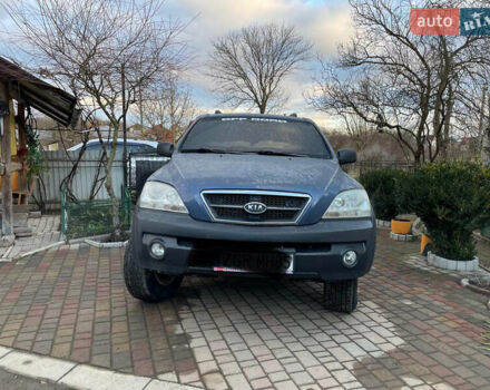 Синий Киа Соренто, объемом двигателя 2.4 л и пробегом 240 тыс. км за 4900 $, фото 3 на Automoto.ua