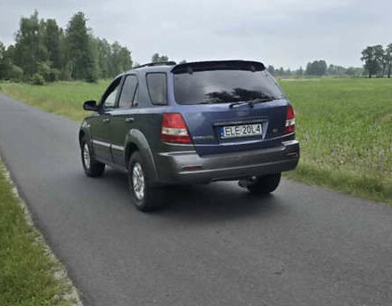 Синий Киа Соренто, объемом двигателя 2.5 л и пробегом 177 тыс. км за 3850 $, фото 6 на Automoto.ua