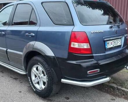 Синий Киа Соренто, объемом двигателя 2.5 л и пробегом 215 тыс. км за 6465 $, фото 1 на Automoto.ua