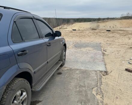 Синий Киа Соренто, объемом двигателя 2.4 л и пробегом 218 тыс. км за 3500 $, фото 2 на Automoto.ua