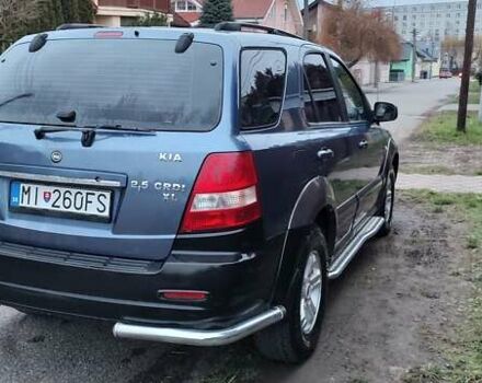 Синий Киа Соренто, объемом двигателя 2.5 л и пробегом 215 тыс. км за 6465 $, фото 6 на Automoto.ua