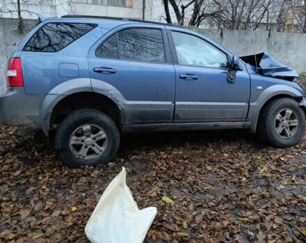 Синий Киа Соренто, объемом двигателя 2.5 л и пробегом 400 тыс. км за 3500 $, фото 5 на Automoto.ua