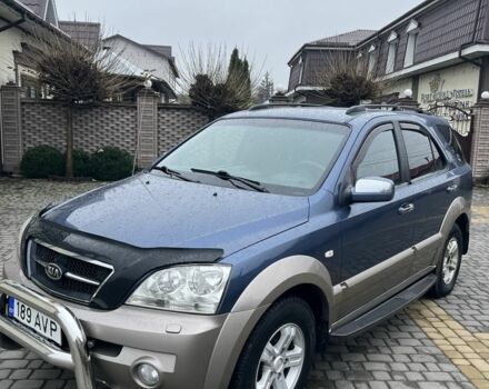 Синий Киа Соренто, объемом двигателя 2.5 л и пробегом 220 тыс. км за 4800 $, фото 1 на Automoto.ua