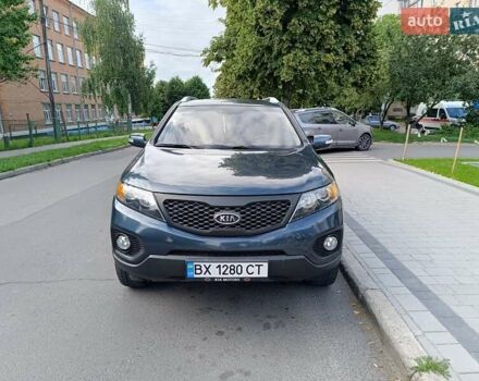 Синий Киа Соренто, объемом двигателя 2.36 л и пробегом 180 тыс. км за 13300 $, фото 2 на Automoto.ua