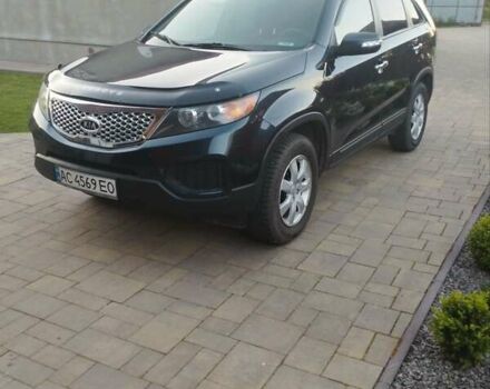 Синий Киа Соренто, объемом двигателя 2.36 л и пробегом 336 тыс. км за 9600 $, фото 2 на Automoto.ua