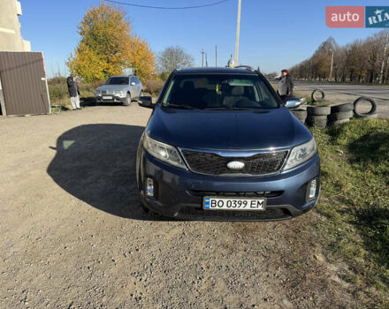 Синий Киа Соренто, объемом двигателя 2.35 л и пробегом 165 тыс. км за 12000 $, фото 4 на Automoto.ua