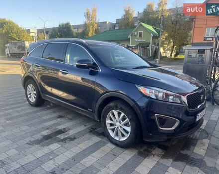 Синий Киа Соренто, объемом двигателя 2.36 л и пробегом 184 тыс. км за 15500 $, фото 3 на Automoto.ua