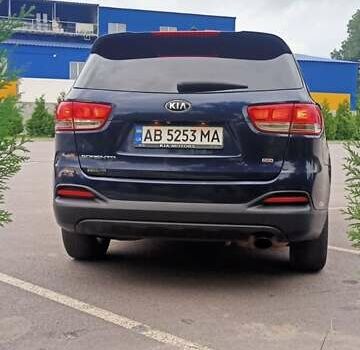 Синий Киа Соренто, объемом двигателя 2.36 л и пробегом 205 тыс. км за 17250 $, фото 12 на Automoto.ua
