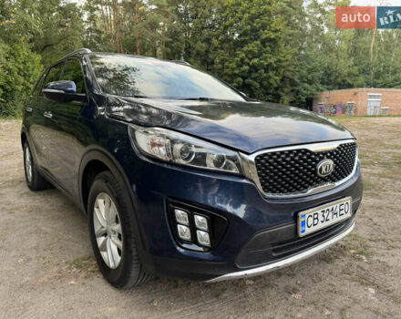 Синий Киа Соренто, объемом двигателя 2.4 л и пробегом 113 тыс. км за 17800 $, фото 2 на Automoto.ua