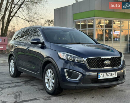 Синий Киа Соренто, объемом двигателя 2.36 л и пробегом 240 тыс. км за 13900 $, фото 1 на Automoto.ua