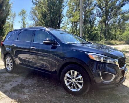 Синий Киа Соренто, объемом двигателя 2.4 л и пробегом 94 тыс. км за 16000 $, фото 3 на Automoto.ua