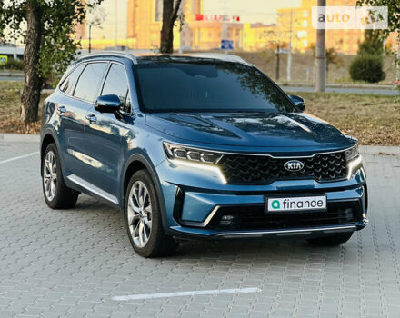 Синій Кіа Соренто, об'ємом двигуна 2.2 л та пробігом 59 тис. км за 39000 $, фото 3 на Automoto.ua