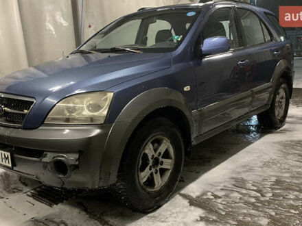 Киа Соренто 2002 в Черкассах на Automoto.ua Синий Киа Соренто, объемом двигателя 2.5 л и пробегом 350 тыс. км за 5800 $, фото 1 на Automoto.ua