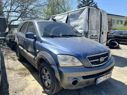 Синий Киа Соренто, объемом двигателя 2.5 л и пробегом 350 тыс. км за 3500 $, фото 1 на Automoto.ua