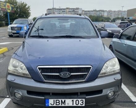 Синий Киа Соренто, объемом двигателя 2.5 л и пробегом 318 тыс. км за 3400 $, фото 1 на Automoto.ua