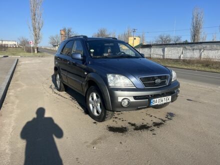 Киа Соренто 2004 в Веселиново на Automoto.ua Синий Киа Соренто, объемом двигателя 2.5 л и пробегом 214 тыс. км за 6950 $, фото 1 на Automoto.ua