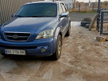 Синий Киа Соренто, объемом двигателя 2.5 л и пробегом 320 тыс. км за 6100 $, фото 1 на Automoto.ua