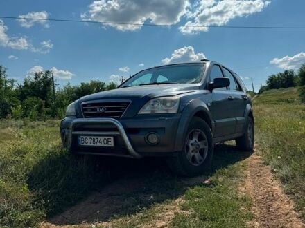 Синий Киа Соренто, объемом двигателя 2.5 л и пробегом 517 тыс. км за 5700 $, фото 1 на Automoto.ua