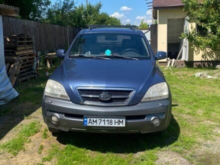 Синій Кіа Соренто, об'ємом двигуна 2.5 л та пробігом 365 тис. км за 7000 $, фото 1 на Automoto.ua