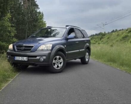 Синий Киа Соренто, объемом двигателя 2.5 л и пробегом 177 тыс. км за 3850 $, фото 1 на Automoto.ua