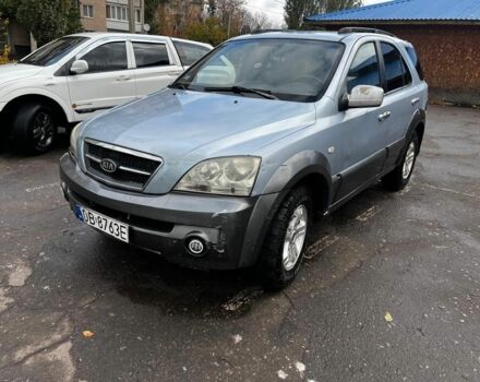 Синий Киа Соренто, объемом двигателя 2.5 л и пробегом 365 тыс. км за 3000 $, фото 1 на Automoto.ua