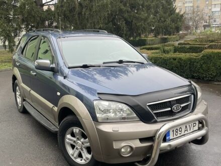Синий Киа Соренто, объемом двигателя 2.5 л и пробегом 400 тыс. км за 4527 $, фото 1 на Automoto.ua
