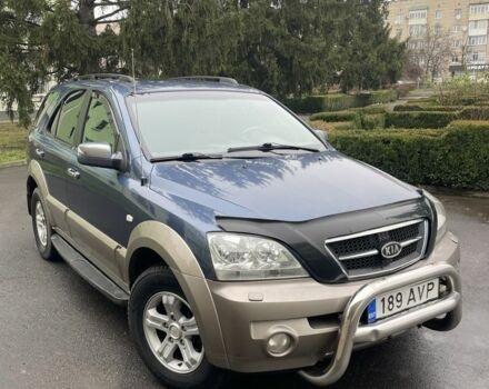Синий Киа Соренто, объемом двигателя 2.5 л и пробегом 400 тыс. км за 4399 $, фото 1 на Automoto.ua
