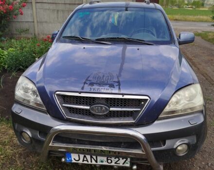 Синій Кіа Соренто, об'ємом двигуна 2.4 л та пробігом 200 тис. км за 2199 $, фото 1 на Automoto.ua